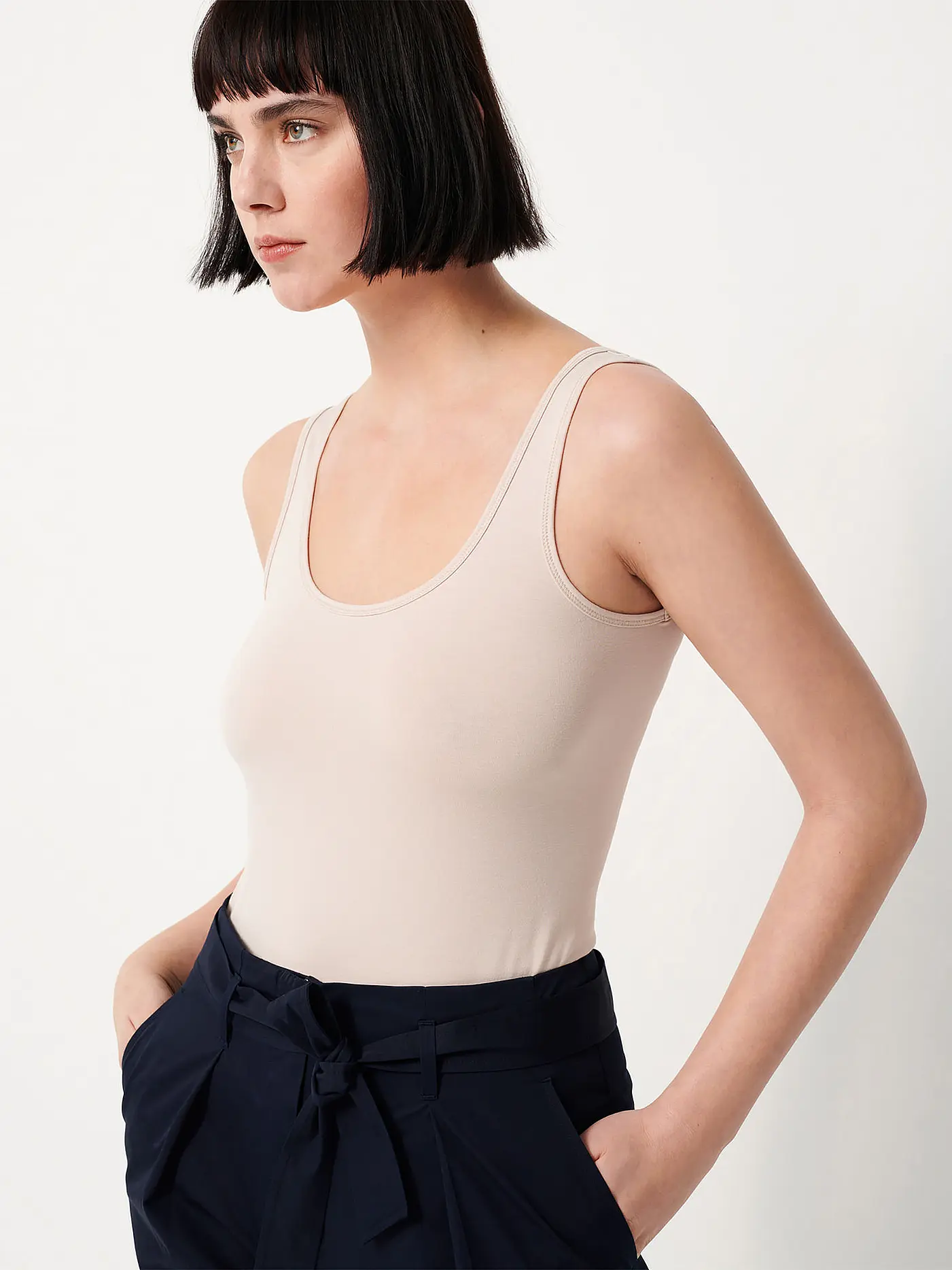 SOMEDAY | Tank Top " Kaethi " | beige